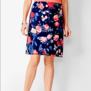 Talbots Flower Skirt